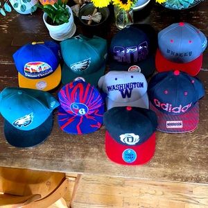 Snap back/fitted hats for sale.